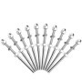 XAVSWRDE 10 Pcs Tendeurs de Câbles Filetés Fendeur Câble Inox Garde Corps Câble Tendu Câble Inox Garde Corps Connecteur de Câble