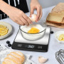 Newaner 10kg/1g Balance de cuisine precision Électronique, inoxydable pese aliment cuisine avec affichage LED et fonction tare, 