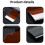 HJYDGJ Lot de 4 porte-cartes de visite fins en acier inoxydable - Porte-cartes de visite - Pour homme et femme - Support pour ca