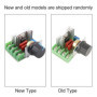 Régulateur de Tension Contrôleur de Vitesse de Moteur à Courant Alternatif 25A 50-220V 2000W, Module de Contrôleur de Vitesse de