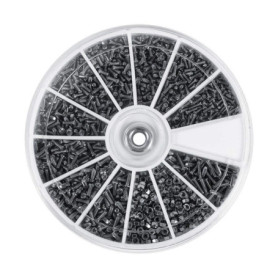 Assortiment De 600 Petites Vis Et Ecrous En Acier Inoxydable, M1 M1.2 M1.4 M1.6 Pour Montres Et Lunettes