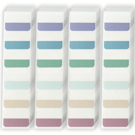 Notes Autocollantes,Marque Page Adhesives,Onglets D'Index Marque Pages Repositionnables,Sticky Notes avec Carte Règle pour Docum