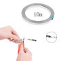 Ruban en Nickel,Bande de Nickel Bande Metallique Adhesive pour Batterie Bande de Nickel pour Batterie Accessoires de Soudage pou