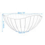 Chrome Wire Fruit Basket Bowl for Kitchen Counter, Fruit Holder Stand Storage Baskets for Countertop, Home Decor, Table Centerpi
