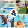 3 Pcs Balle Rebondissante D'eau: Ballons a Eau Réutilisables,Bombes à Eau, pour Bataille D'eau Dans Le Jardin Piscine, pour Enfa