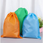 10 Pièces Sacs à Chaussures à Cordon Sac Anti-Poussière de Couleur, Sac de Voyage Coloré, Sac en Tissu Portable, Sacs de Rangeme