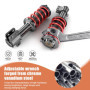 DTYGUIXE Clé à Ergot Réglable 19-51mm Articulée Pour Amortisseur Moto, Crochet Clé à Molette Réglable Velo, 16.5 x 3.5 x 0.5cm A