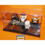 Bricklight Vitrine de modèle Acrylique pour Figurines Lego BRICKHEADZ 21302 71361 Speed Champions Cars Petite