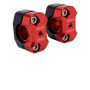 FastPro Support universel pour guidon de moto - 22 mm et 28 mm