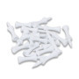 Zivisk Tee de Golf en Plastique Lot de 100 - Blanc 51 mm