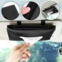 ZBHDEYG Lot de 2 Boîtes à Mouchoirs pour Voiture - Support et Porte-Serviettes avec Sangle pour Pare-Soleil