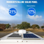 ECO-WORTHY 10watts 12 Volts Ponocristallin Panneau Solaire