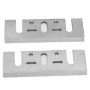 2PCS 3-1/4 Inch Tooling Lames de raboteuse Lame de Rechange pour Raboteuse électrique HSS Lame de Rabot pour Hitachi 1900B