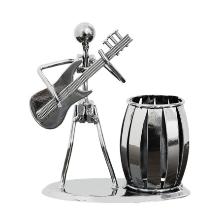 ATBUSS 1 porte-stylo pour guitare, porte-stylo de guitare, porte-stylo multifonction, porte-stylo créatif, en métal, porte-stylo