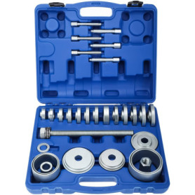 FreeTec - Kit d'outils de roulement de roue universels 31 pièces - Kit d'outils de montage - Extracteur de roulement de roue - E