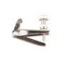 Futheda Lot de 4 cordes de rechange pour violon 4/4/4/4/3/4, antirouille, durable en métal plaqué nickel