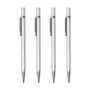 QWORK® Stylos à tracer en carbure de tungstène , pointe a tracer pour le verre, la céramique et l'acier trempé, Lot de 4