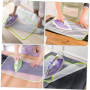 Filet de Repassage,4 Pièces Tissu en Maille de Protection Repassage Tampon en Tissu de Pressage Tapis à Repasser Chiffon Protect