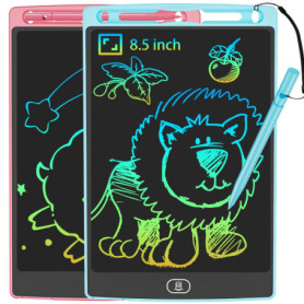 JOEAIS Tablette Dessin Enfant 2 Pack, Tablette Graphique De 8,5 Pouces pour Enfants, Jeux Ardoise Magique Cadeaux Parfaits pour 