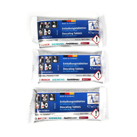 Bosch 310967 Boîte de 6 tablettes C/W