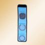 Sacoche pour Filtre Caméra de Qiilu, Étui à 3 Poches pour Appareil Photo, Compatible avec DSLR et Caméscope, Protection pour Len