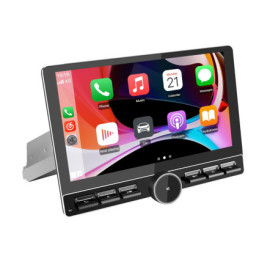 Autoradio 1 din Android 13 Universel Voiture Modèles Écran de 10.6 Pouces Supporte GPS Carplay Android Auto WiFi 4G Bluetooth FM
