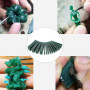 15 PCS 4/6/8/21/23mm Épaisseur Vert Sculpture Cire Morceau, Gravure De Bijoux Faire Outil Mold Cire Anneau Cire de Sculpture Sol