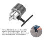 3-16mm Mandrin de Perçage avec Clé de Mandrin pour Perceuse Électrique B16/B18 /1/2-20UNF pour Tours et Perceuses à Colonne (3-1