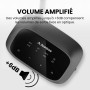 Avantree Oasis Plus 2 – Émetteur Bluetooth 5.3 pour TV avec Contrôle du Volume à Distance, aptX-Adaptive, et Passthrough pour Ba
