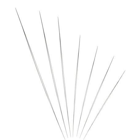 SZXMDKH 7 Pièces Aiguilles à Perles, Aiguille Perle, Aiguille à Perler, pour Artisanat et Fabrication de Bijoux