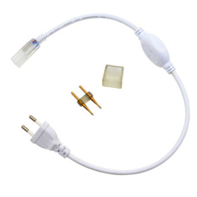 GreenSun Bloc d'Alimentation, Transformateur pour Bande LED 5050, Tube Lumineux 220-240 V, Accessoire pour Tuyau Lumineux, Prise