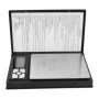 Balance Digitale de Poche Capacité 2000g Ecran LCD Balance de Pierres Précieuses et Bijoux Balance de Laboratoire Cuisine (Batte