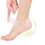 Silicone Respirant Protège Talons, Gel Protéger Chaussettes Manches, haussettes sèches fissurées Soulagement pour Arrière et Sou