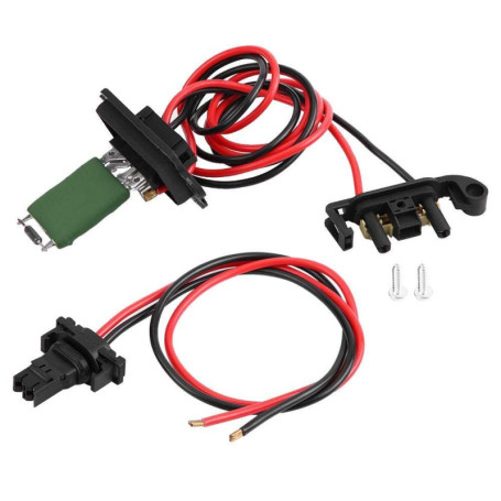 KSTE Radiateur soufflant du Ventilateur Moteur Résistance Compatible with Clio III MK3 Modus 7701209803