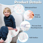 20 Pièces Protege Toilette Protege Cuvette WC Jetable Protection Toilettes Jetables Protege WC Jetable pour Enfants et Adultes p
