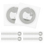 60 Pièces NFC Tag NFC Puce NFC Sticker Autocollant D'Étiquette NFC de 504 Octets Ntag 215 Programmable 25mm pour Tous Les Téléph
