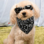 1 Petite Lunettes Pour Chien Et 1 Bandana Pour Chien, Lunettes Réglables, Accessoires Pour Animaux De Compagnie, Lunettes De Sol