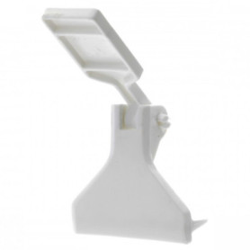 cyclingcolors Arrêt vent en PVC blanc pour jalousie ou persienne gauche droite longueur 105mm Volet roulant Store Butée Volet Ac