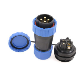 SZRMCC TY28 Connecteur d'aviation sans soudure étanche mâle femelle connecteur circulaire industriel à vis déconnexion rapide (4