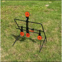 Cibles -Tir Pistolet, Carabine, Carabine Air Comprimé, Cible Carabine à Plomb,Spot de TIR à Réarmement Automatique.Cible Métalli