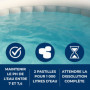 Oxygène Actif Pastilles 20g - 1KG | Désinfectant Eau Spa & Piscine sans Chlore | Traitement Choc & Entretien Longue Durée de l’E