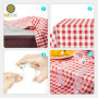 CZ Store®-✮Marque Française✮-Pince Nappe|Lot de 8|✮✮Garantie A Vie✮✮-Fixe Nappe avec Clip à Ressort-Pince Nappe Exterieur en Pla