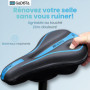 GADISTA France - Housse de Selle de Vélo en Gel, Couvre Selle Velo Ultra Confortable pour VTT, Vélo de Route, E-Bike, et Vélo Sp