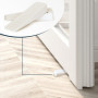 Mario10 Lot de 2 butées de porte en caoutchouc antidérapant pour intérieur et extérieur - Cales de porte en caoutchouc multi-sur