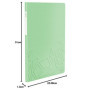Leitz Reliure Protège-Documents A4, 40 Pochettes, Capacité 80 Feuilles, Pochettes Transparentes, Vert, Urban Chic, 46 140 050