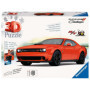Ravensburger Dodge Challenger Puzzle 3D pour Adultes et Enfants à partir de 10 Ans – Édition spéciale R/T Scat Pack Widebody – 1