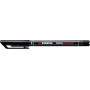 Marqueur permanent STABILO OHPen - 1 piece marqueur pointe fine 0,7mm - encre indélébile -Noir