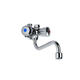 Stiebel Eltron 185474 Robinet mural double poignée pour mini chauffe-eau