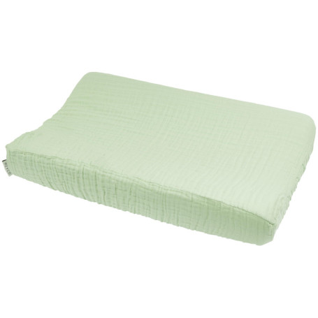 Meyco Baby Uni Housse de matelas à langer (matelas à langer en 100% coton, prélavé, douce, agréable pour la peau, lavable et pas