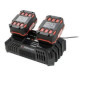 Chargeur Rapide de Batterie Double PDSLG 20 A1 (équipe Parkside X20V)